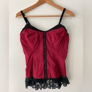 Steampunk Style Sleeveless Top